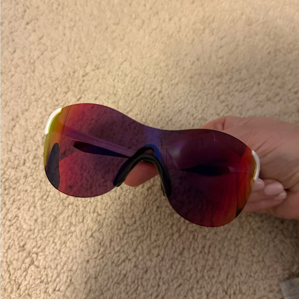 Oakley Sunglasses with White Frame - Picture 2 of 5